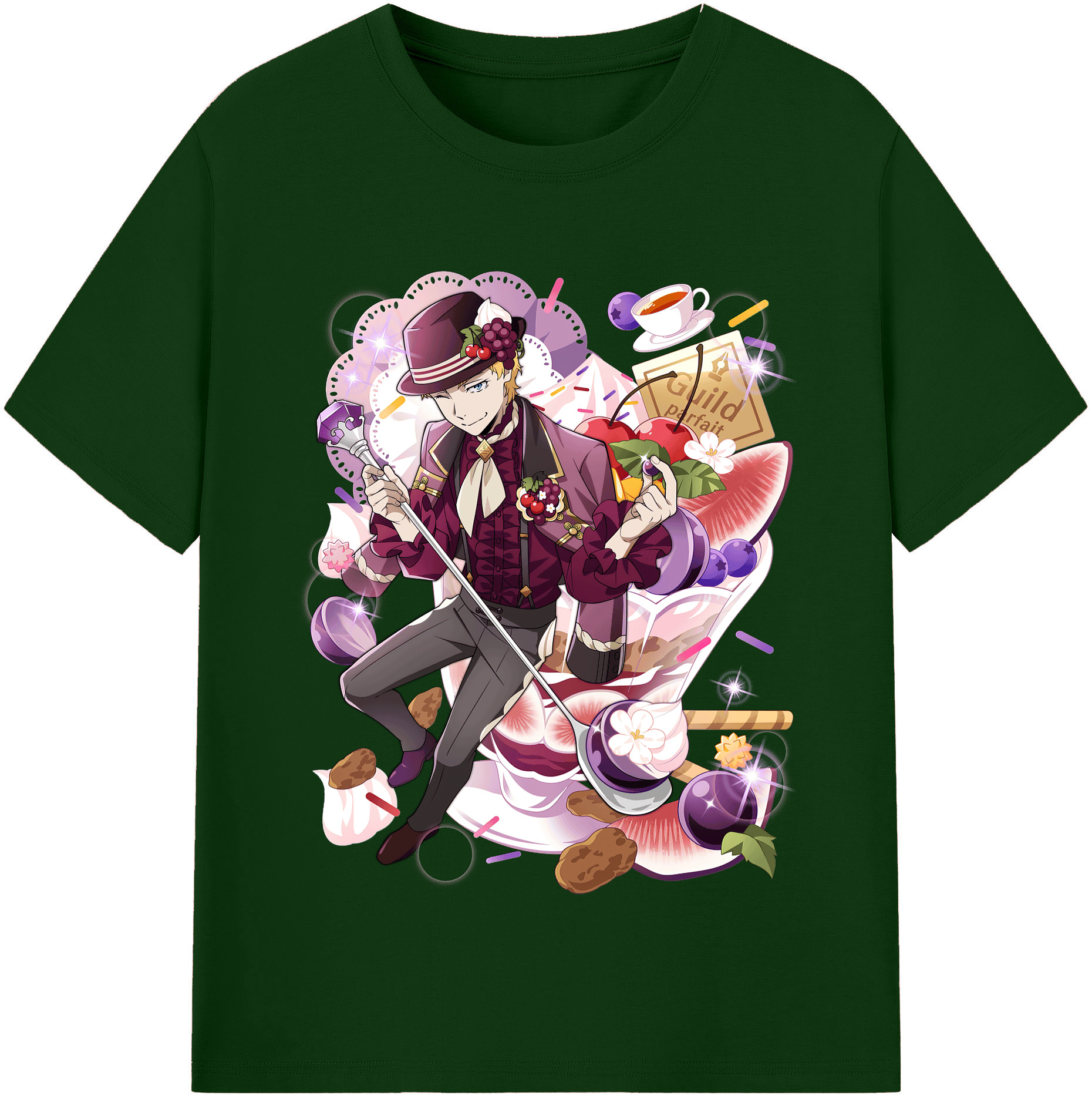 （画像用） 文豪ストレイドッグス Bungo Stray Dogs 綿100％半袖Tシャツ（フロントプリント）